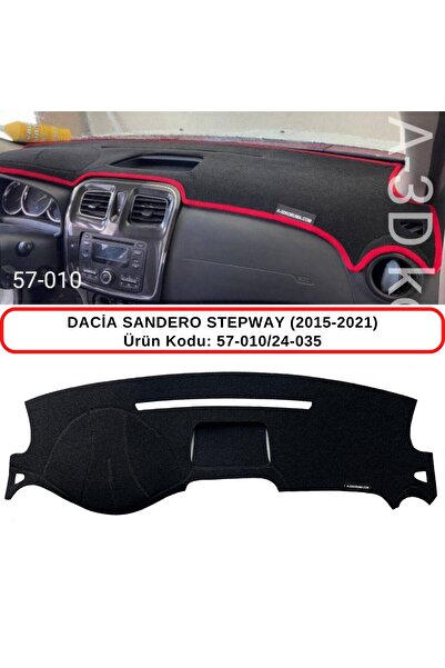 A3D TORPİDO KORUMA داسيا سانديرو ستيبواي 2015-2021 واقي / سجادة / غطاء