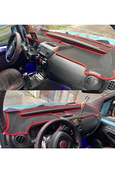 Genel Markalar Fiat Fiorino 2007-2020 Torpido Koruma Kılıfı Siyah