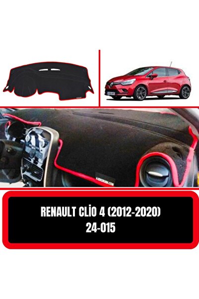Barteg Renault Clio 2012-2020 Torpido Koruyucu Torpido Halısı Kılıf Havlu Örtü