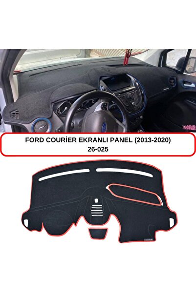 A3D TORPİDO KORUMA Ford Courier (2013-2020) Ekranlı Torpido Koruması / Halısı...