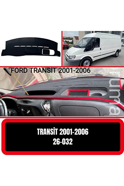 Genel Markalar Ford Transit 2001-2006 Torpido Koruyucu Torpido Halısı Kılıf H...