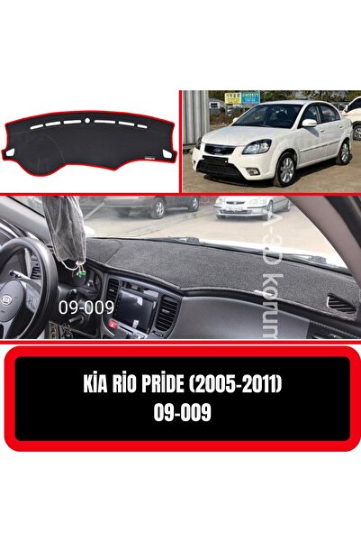 Barteg Kia Rio Pride 2005-2011 Torpido Koruyucu Konsol Kaplama Halısı