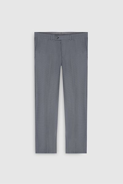 ALTINYILDIZ CLASSICS Men's Gray Slim Fit Slim Fit Swallow Collar Dobby Suit