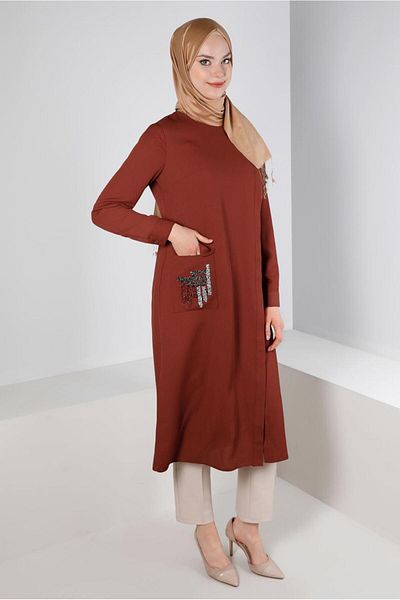 Alvina SIM DETAIL POCKET TUNIC 43535