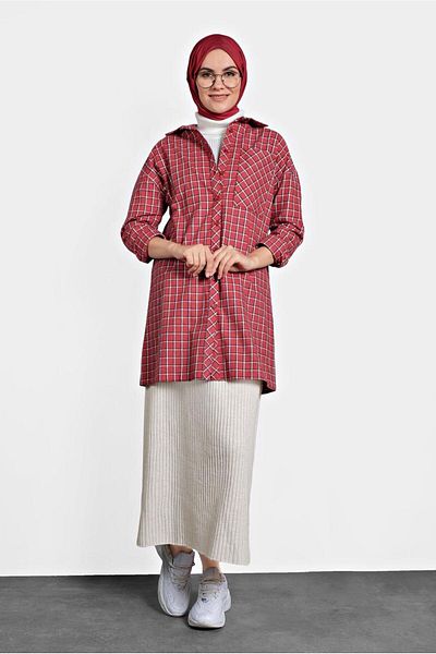 Alvina Cotton Square Patterned Tunic 40172