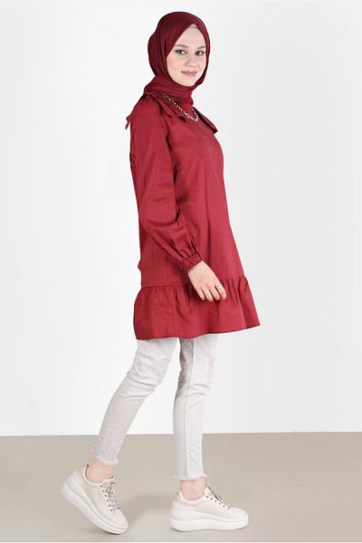 Alvina Tunic 42663 - Bow Detailed
