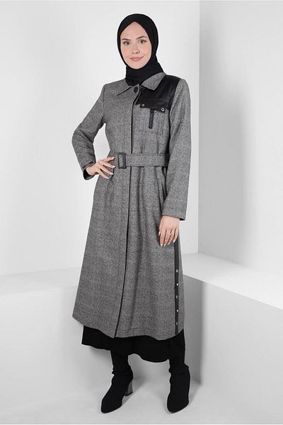 Alvina BELTED TRENCH COAT 10813