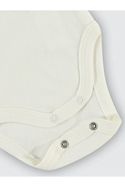 Civil Baby Baby Snap Badi 1-36 Months Ecru