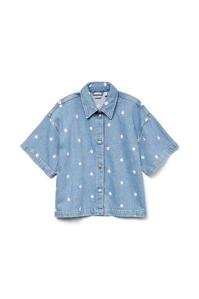 Vero Moda Jeanshemd VMTHEA Jeanshemd
