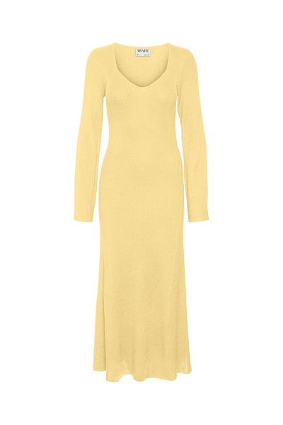 Vero Moda Strickkleid VMJANIS Langes Kleid
