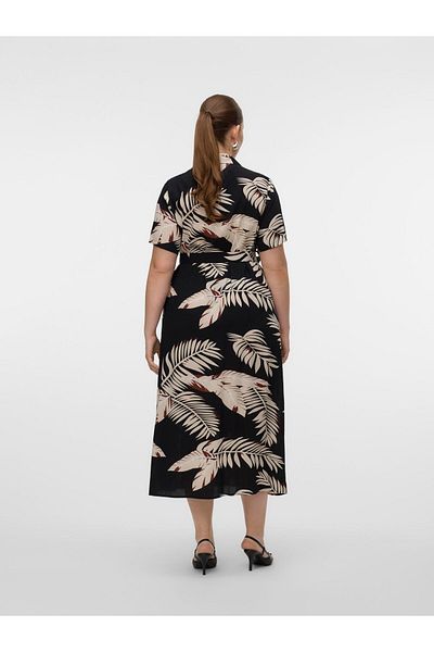 Veromoda Curve Hemdblusenkleid VMCEASY Langes Kleid