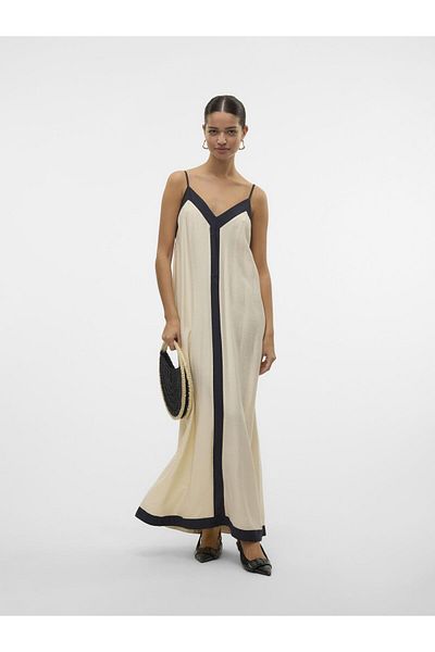 Vero Moda Kleid VMDENISE Langes Kleid