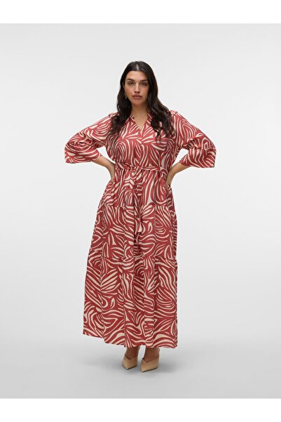 Veromoda Curve Kleid VMCVERA Langes Kleid