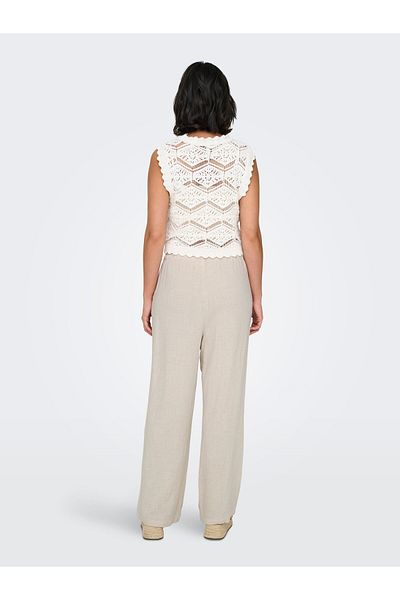 ONLY Hose Onlsiesta Mittlere Taille Gerade Geschnitten Hose