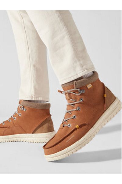 HEY DUDE unisex ankle boots HEY DUDE-40189 21N COGNAC brown