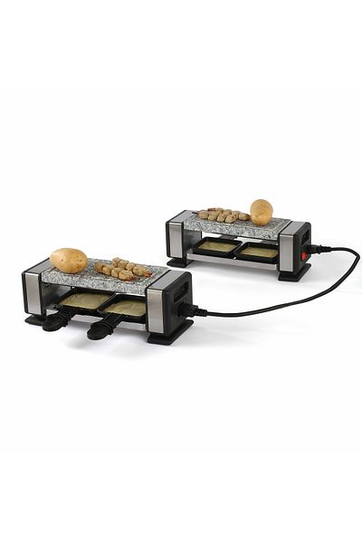 LİVOO Set 2 gratare raclette cu conexiune prin cablu Livoo DOC200, 700 W