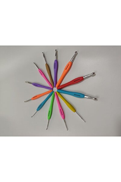 miraylahobi مقبض سيليكون نازارون كروشيه 1 قطعة رقم: 10 ملم