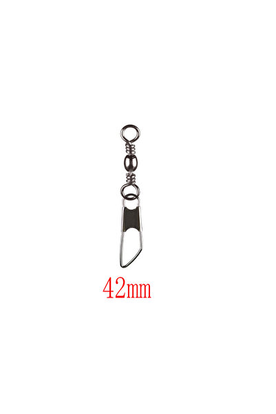 Choice 42 مم 50 قطعة حلقات دوارة متينة من الفولاذ المقاوم للصدأ موصل خط الصيد...