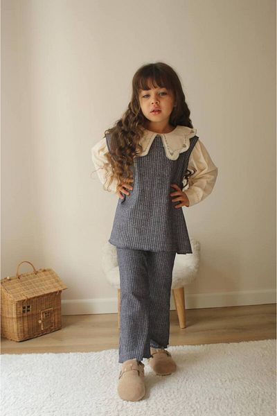 SACRO KİDS Glitter Fabric 3-Piece Seasonal Set