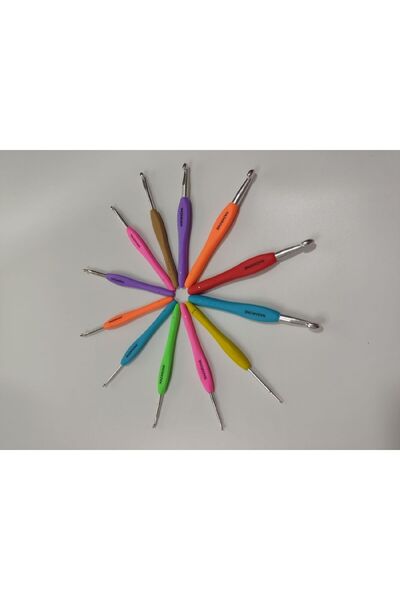 miraylahobi مقبض سيليكون نازارون كروشيه 1 قطعة رقم: 9 ملم