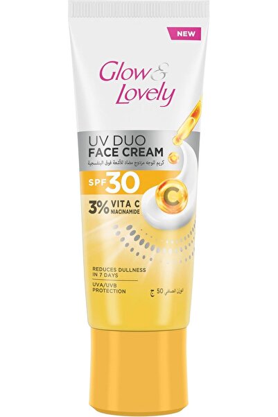 Glow & Lovely UV Duo Face Cream SPF 30 - 3% Vitamin C and Niacinamide