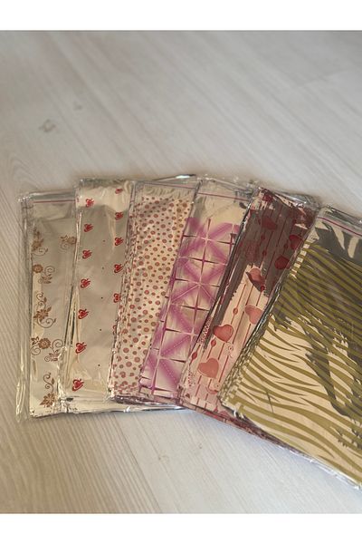 PİKPAK 25 Metallized Bags with Self-Adhesive Tape 25X35 cm