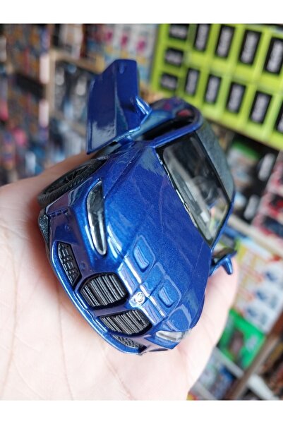 OYUNCAKSAHİLİ Bmw M4 Yeni 2022 Kasa 1.36 Diecast Orjinal Metal Araba Pullback Kapıları Açılır Mavi