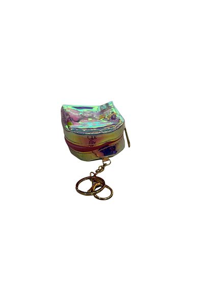 seymenbıçakçılık Kuromi? Girl's Helogram Wallet and Keychain