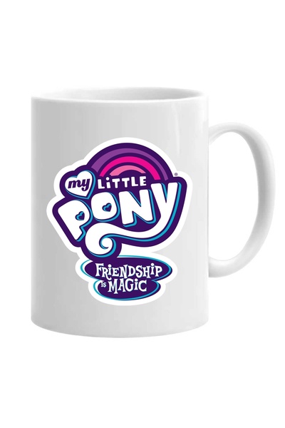 OEM Cană albă personalizată de micul meu ponei, INOVATIX®. 330 ml