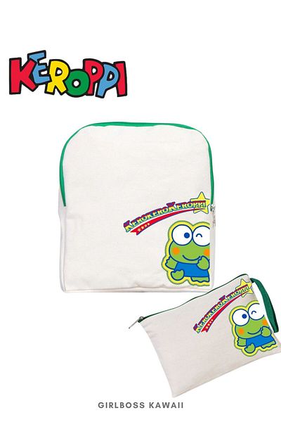 Girlboss Kawaii Σετ τσάντας Girlboss 2 τεμαχίων Kuromi Melody Pompompurin Cinnamoroll Keroppi Hello Kitty