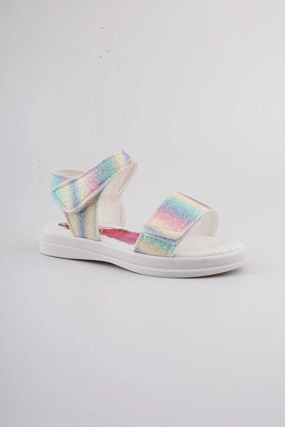 p papuccum ortopedi çocuk ayakkabıları Sandale cu talpă anti-alunecare cu velcro curcubeu pentru fete