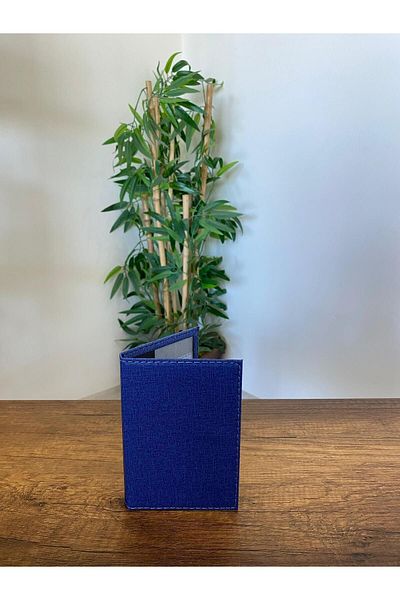 EFE DERİ Leather Stitched All Passports Compatible Passport Cover Passport Holder