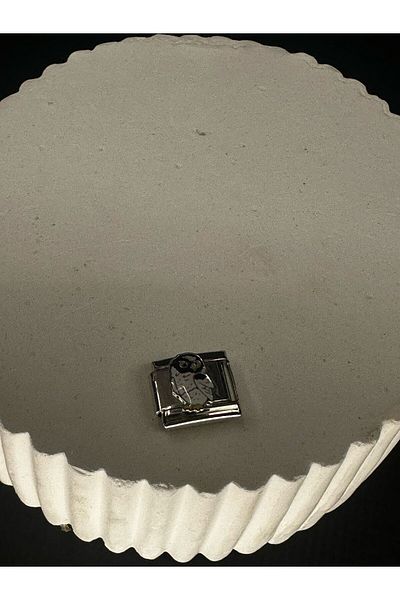 Mutenaura Stainless Steel Nomination Charm