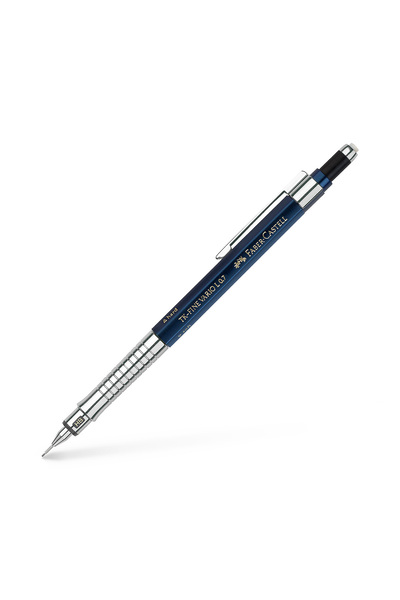 Faber Castell TK Fine Vario LUX Versatil Kalem, 0.7 mm, Indigo, Ayarlanabilir Metal Uç, Sertlik Göstergeli