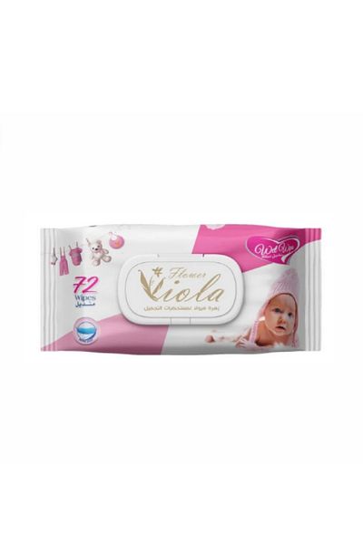 Viola Baby wet wipes (72 wipes)
