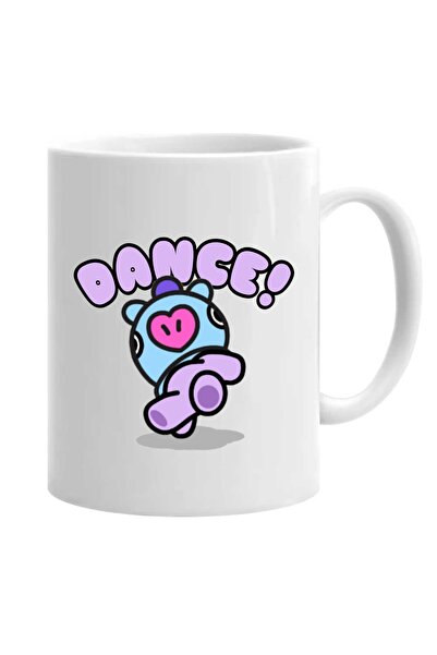 OEM Cana albă personalizată bt21 cu mango, INOVATIX®. 330 ml