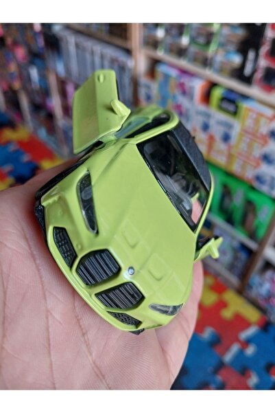 OYUNCAKSAHİLİ Bmw M4 Yeni 2022 Kasa 1.36 Diecast Orjinal Metal Araba Pullback Kapıları Açılır Yeşil