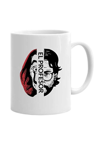 OEM Εξατομικευμένη λευκή κούπα από την La Casa de Papel, INOVATIX®. 330 ml