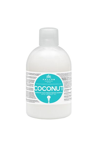 Kallos Cosmetics Coconut 1000ml Coconut Oil Hair Strengthening Shampoo