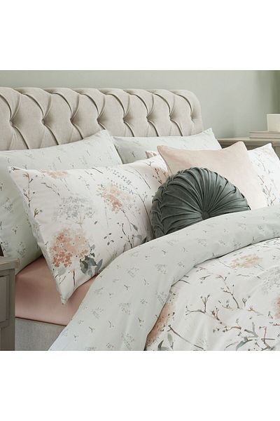 Orange Bed & Bath Pallington | Pink Cotton Duvet Set 100% Double 8 Pieces