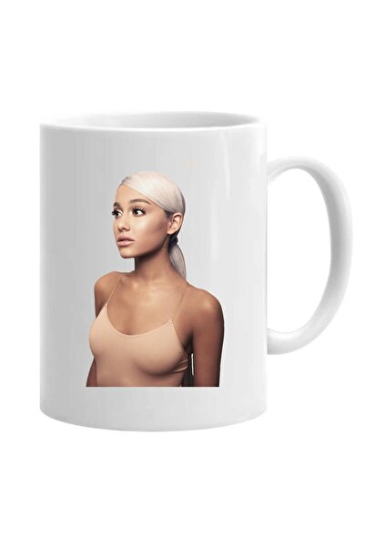 OEM Cana albă personalizată ariana grande love, INOVATIX®. 330 ml