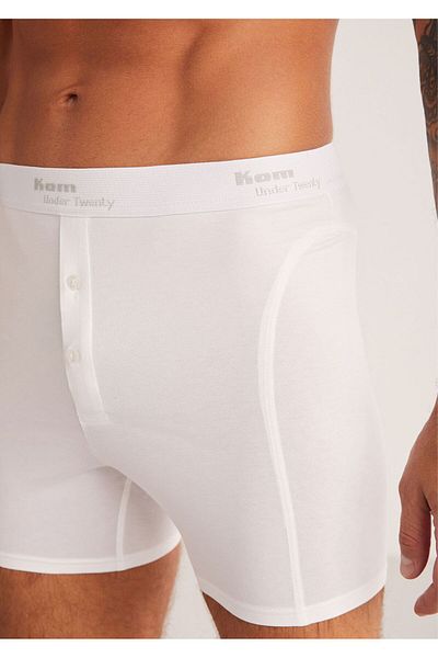 Kom Ανδρικό Boxer Modal Cotton Lycra 2 τεμαχίων