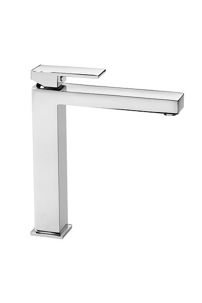 GS Rubinetterie GS Indaco Single Lever High Basin Mixer with Click Clack Waste Chrome