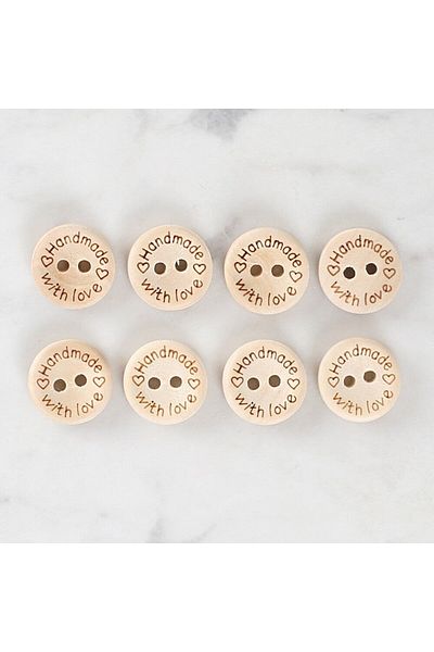 mk global Loren Crafts Handmade 8-Pack Button - 1614