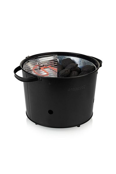 PRİNCESS Φορητή ψησταριά Princess Hybrid Bucket Barbecue 112240, 1400 W