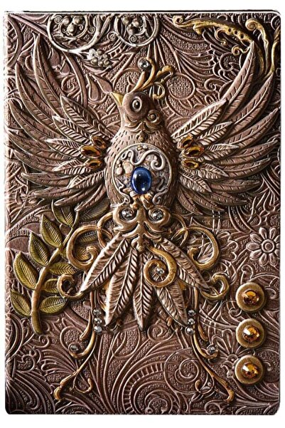 Debug Hediyelik Deri Defter 3d Kabartmalı