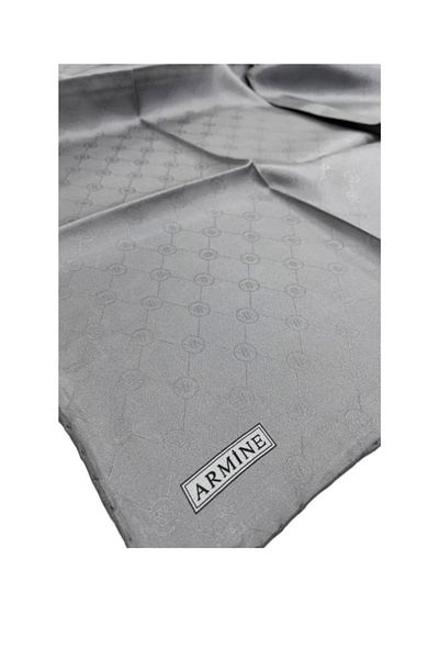 Armine Jacquard Silk Scarf 2000 (J) - Monogram Patterned