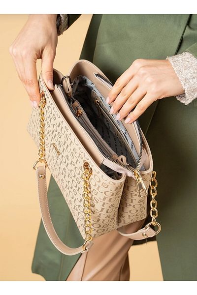 Just Polo justpolo women's original 4-compartment chain shoulder bag