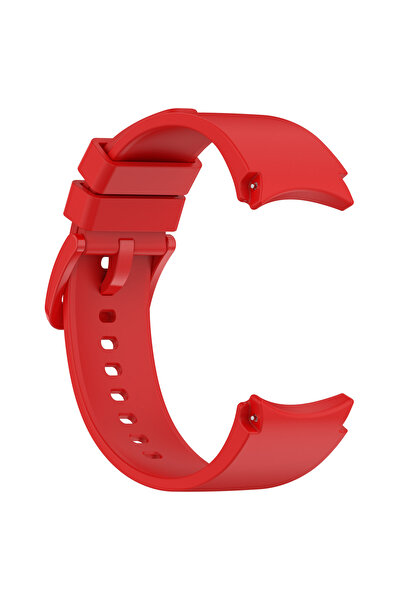 Novatis Samsung Galaxy Watch 7 6 5 Pro 4 Fe 40 42 43 44 45 46 47 Mm Uyumlu Kordon Silikon Tokalı