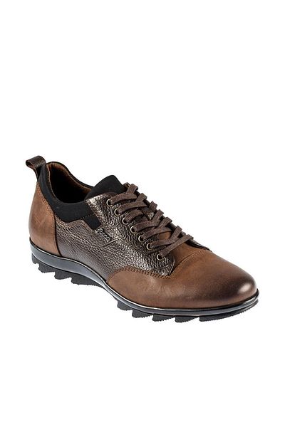 Fosco 9510 Lace-Up Genuine Leather Rubber Sole Warm Lining Winter Men's Shoes